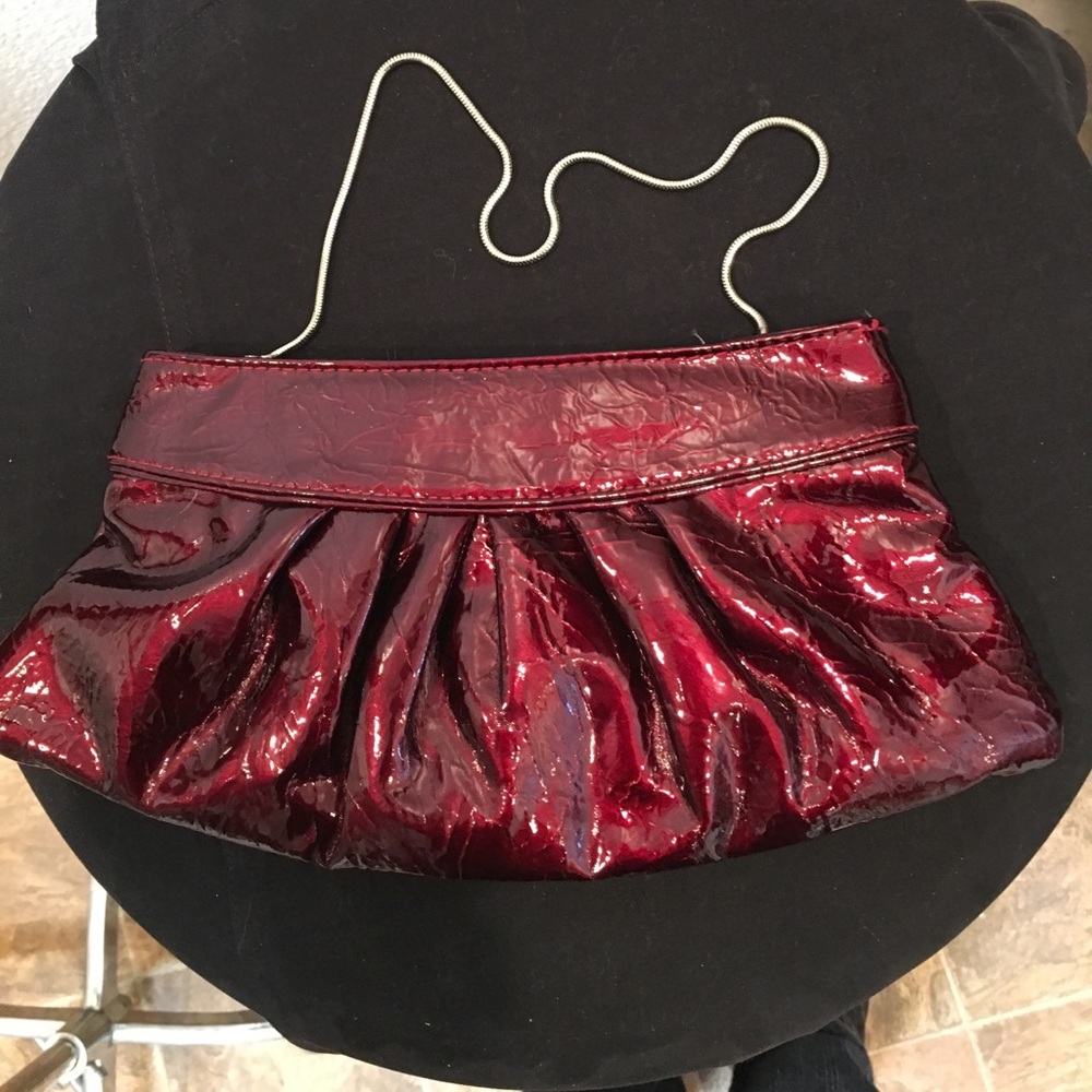 NWOT Steve Madden Clutch w /16” rope chain Handle.